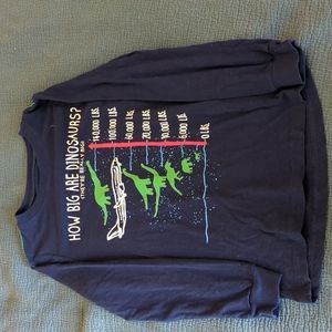 Carter's kids size 10 long sleeve dinosaur t-shirt